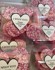 Dog Biscuit Treats - Valentine's Pillow Boxes