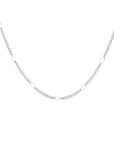 Star Dainty Chain Silver Necklace