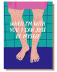 When I'm With You Anniversary/Valentine's Card