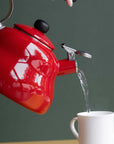 La Cafetière Kettle with Whistle - Red, 2 Liters