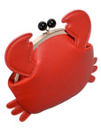 NEW Red Crawling Crab Vegan Leather Cross Body Bag