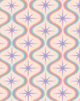 Vegas Retro Pastel Wallpaper
