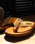 Vegovert Flip Flops Women's Tan