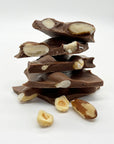 Handmade Milk Chocolate Very Nutty Shards