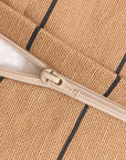 Nobodinoz Vibes armchair beanbag, premium lightweight cotton cover, stylish brown black grid design, cozy and trendy kids seating by Ella James at brixbailey.com