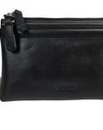 Heather Leather Clutch & Crossbody Bag - Handmade by Saddler – Versatile & Compact
