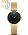 Gold Horoscope Astrology Watch - The Constellation Collection
