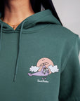 Unisex Green Moomin Sweatshirt by Nordicbuddies – Cotton Blend by Moomin by NordicBuddies at www.brixbailey.com