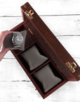 Personalised 3 Piece Wooden Watch Box