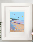 Westward Ho Vintage Seaside Poster
