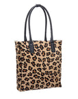 NEW Leopard Leather Day Tote Bag for Daily Style