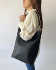 Meletti Bag in Braided Black