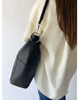 Meletti Bag in Braided Black