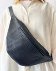 Orti Fanny Pack Braided Black