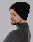 Unisex Knitted Merino Wool Winter Cap