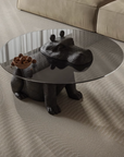 Hippo Coffee Table, Side Table, Glass