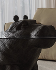 Hippo Coffee Table, Side Table, Glass