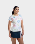 Aixo Spring Womens Top Ivory