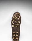 Women's Tasselled Driving Loafers, brown suede