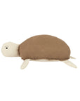 Luxury Wabi-Sabi turtle cushion, handcrafted premium nursery decor, whimsical kids room accessory, unique artisanal design by Ella James at brixbailey.com