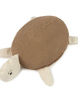 Luxury Wabi-Sabi turtle cushion, handcrafted in Spain, premium whimsical nursery decor, best-selling unique kids room accessory by Ella James at brixbailey.com