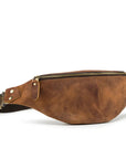 Wagner Leather Waist Bag | Full Grain Leather Fanny Pack -