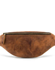 Wagner Leather Waist Bag | Full Grain Leather Fanny Pack -