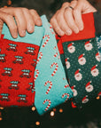 Driving Home For Christmas Bamboo Socks