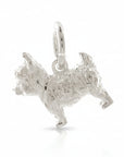 West Highland Terrier Silver Dog Charm