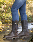 Hudson Mid Waterproof Boots - Chocolate