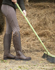 Storm Waterproof Long Riding Boots in Brown