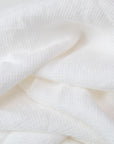 Honeycomb Fine Waffle Towel White