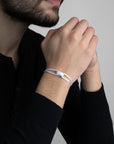 Snow Regent Cord Bracelet