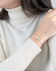 Mini Silver Soho Cord Bracelet