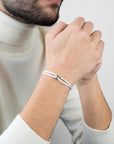 Silver Soho Cord Bracelet