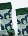 Save the Wolves Bamboo Socks