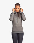 Women's Infrared Hoodie - Grey & Blue