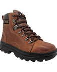Women's 6" Work Hiker Brown Leather Boot-0