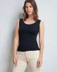 Sleeveless Micro Modal Vest Top