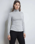 Roll Neck Micro Modal Top