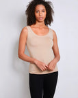 Sleeveless Micro Modal Vest Top