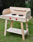 Children’s Outdoor Wooden BBQ Stand