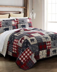 Wildlife Squares Quilt Set