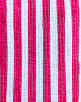 Yumi Multicolour Checked Cropped Reversible Cotton Quilted Jacket