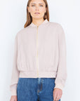 Yumi Stone Relaxed Lightweight Bomber Jacket