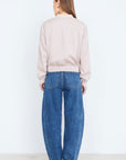 Yumi Stone Relaxed Lightweight Bomber Jacket