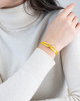 Golden Soho Cord Bracelet