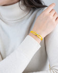 Silver Soho Diamond Cord Bracelet