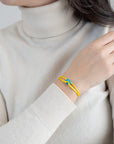 Blue Soho Cord Bracelet