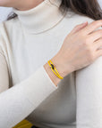 Black Soho Cord Bracelet